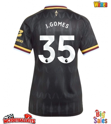 Aston Villa Joao Gomes #35 Replica Away Stadium Shirt for Women 2026-27 Short Sleeve